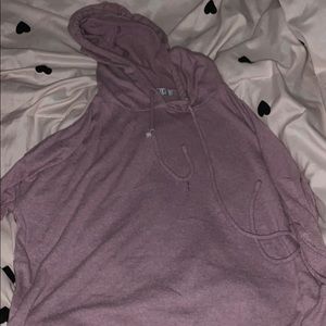 Cropped hoodie